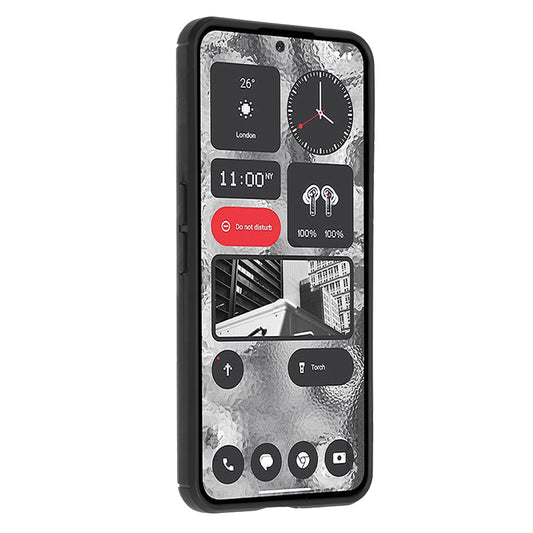 Cover til Nothing Phone (2), Techsuit, Carbon, Sort