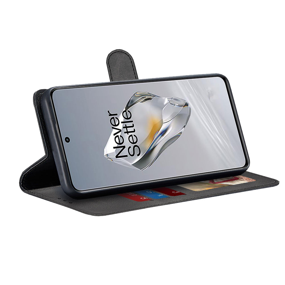 Cover til OnePlus 12, Techsuit, Diary Book, Sort