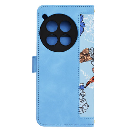 Cover til OnePlus 12, Techsuit, FlipCraft, Blå