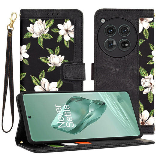Cover til OnePlus 12, Techsuit, FlipCraft, Sort