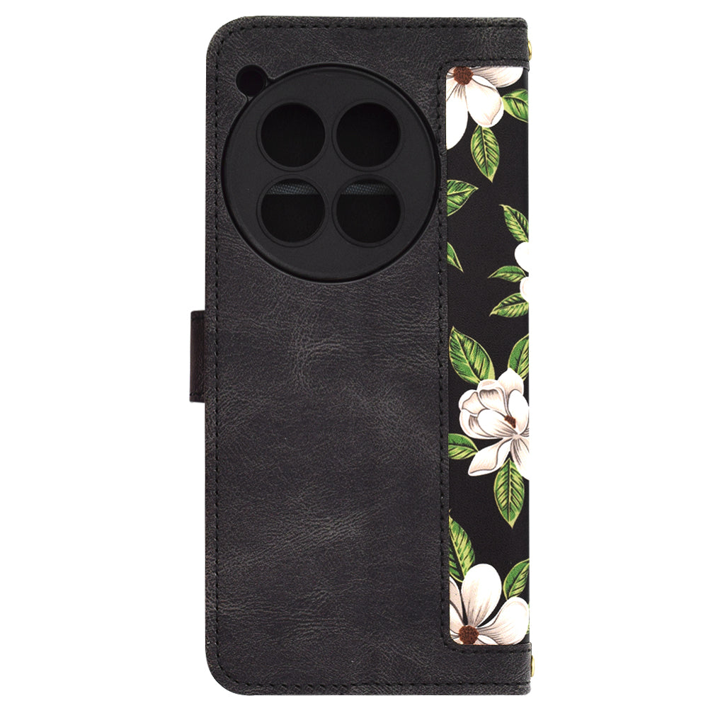 Cover til OnePlus 12, Techsuit, FlipCraft, Sort