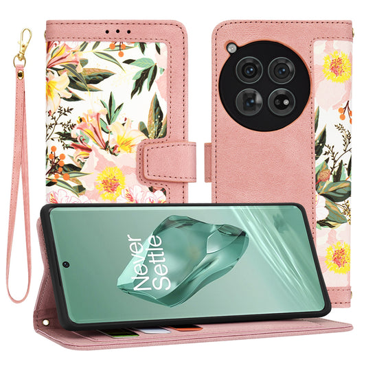 Cover til OnePlus 12, Techsuit, FlipCraft, Pink