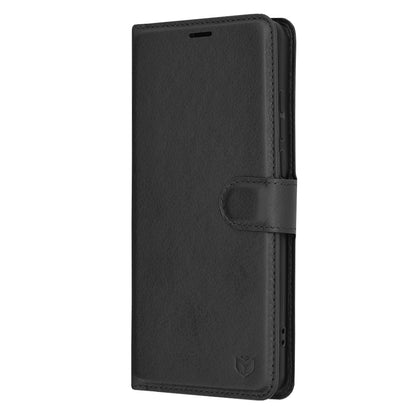 Cover til OnePlus 12, Techsuit, Leather Folio, Sort