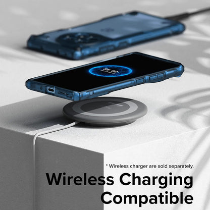 Etui til OnePlus 12R, Ringke, Fusion X, Blå