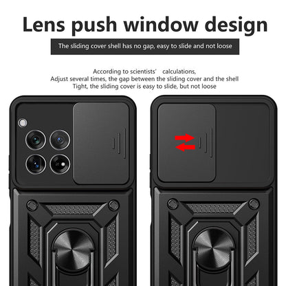 Cover til OnePlus 12R, Techsuit, CamShield, Sort
