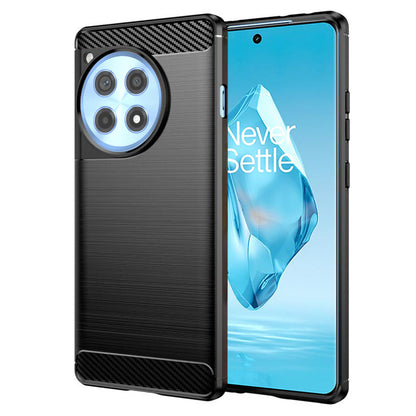 Cover til OnePlus 12R, Techsuit, Carbon, Sort