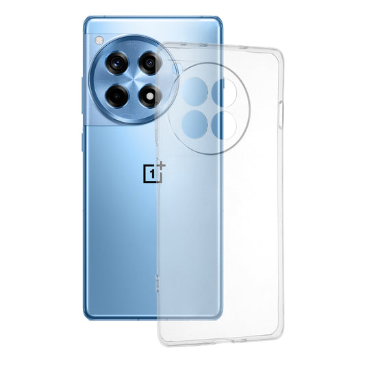 Cover til OnePlus 12R, Techsuit, Klar, Transparent