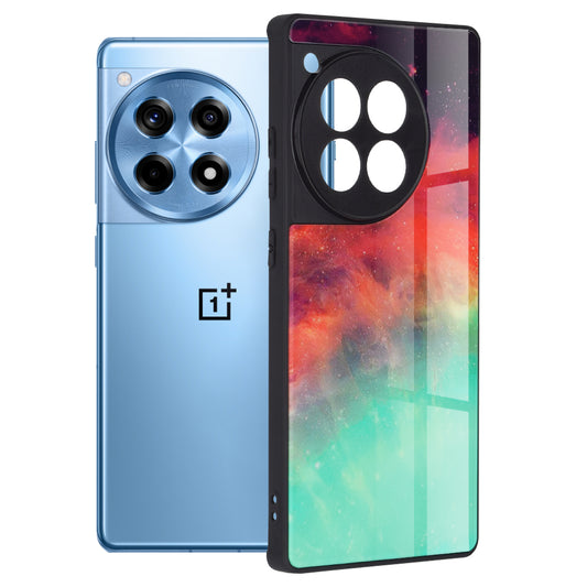 Cover til OnePlus 12R, Techsuit, Glaze, Turkis