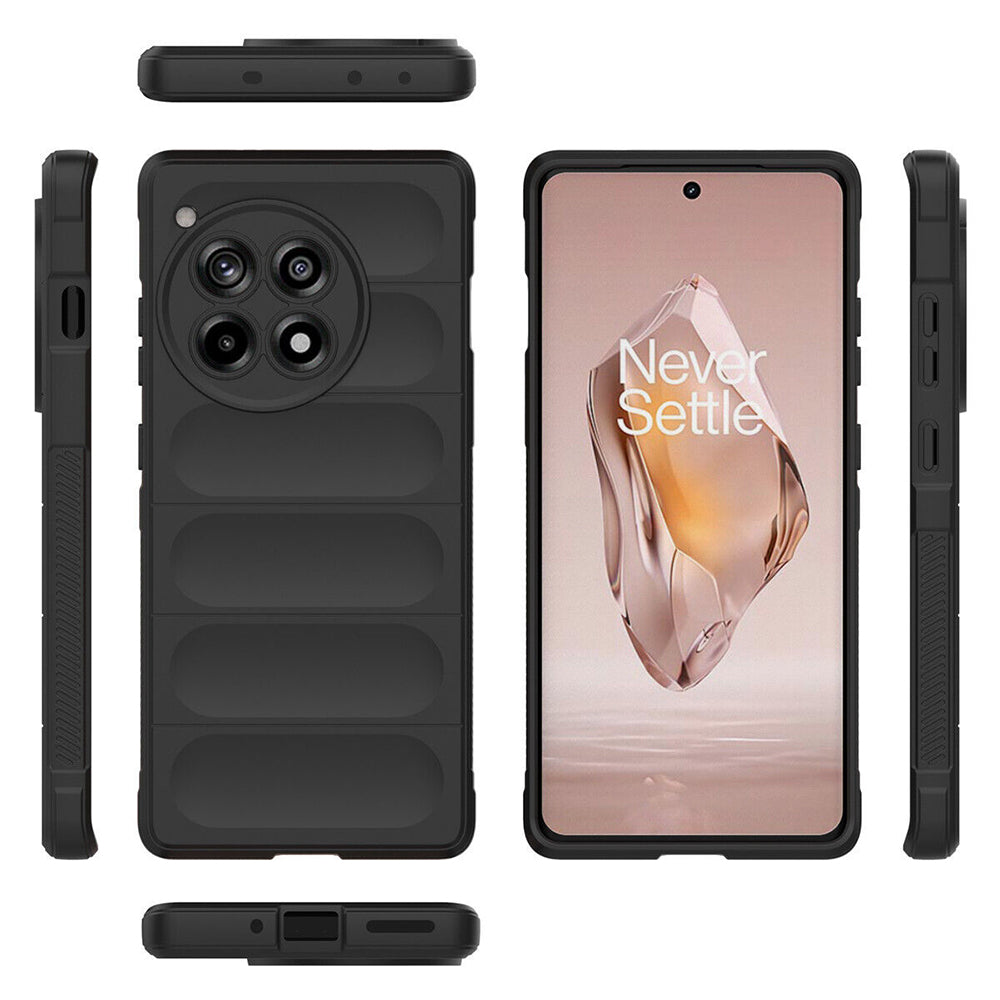 Cover til OnePlus 12R, Techsuit, Magic Shield, Sort