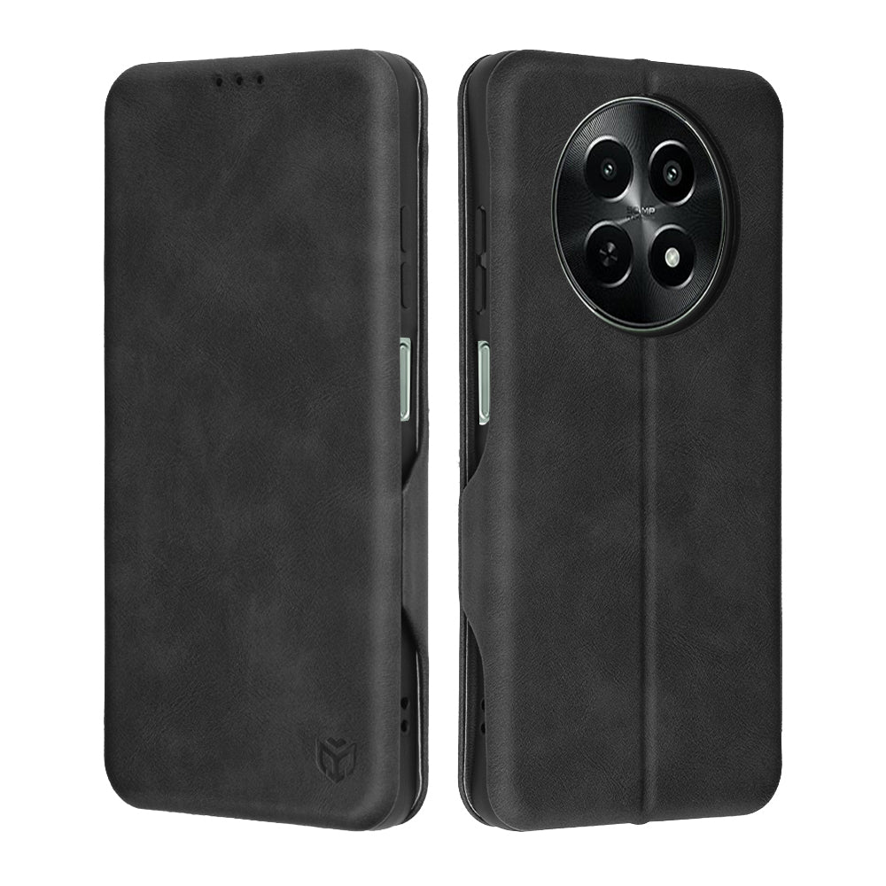 Cover til OnePlus 12R, Techsuit, Safe Wallet Plus, Sort