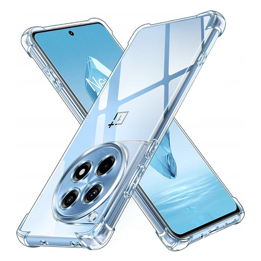 Cover til OnePlus 12R, Techsuit, Stødabsorberende Klar, Transparent