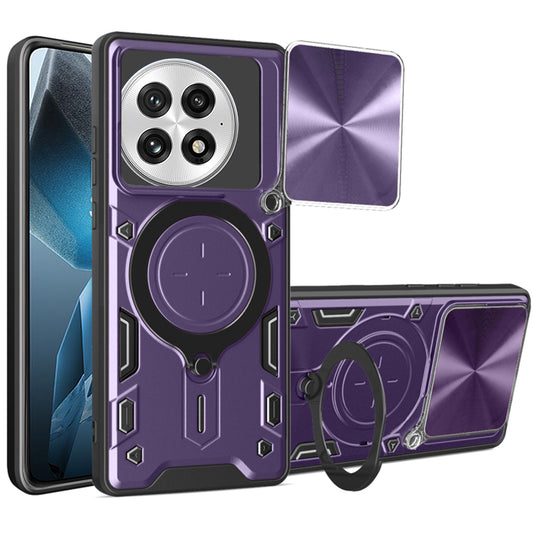 Cover til OnePlus 13, Techsuit, CamGuard Pro, Lilla
