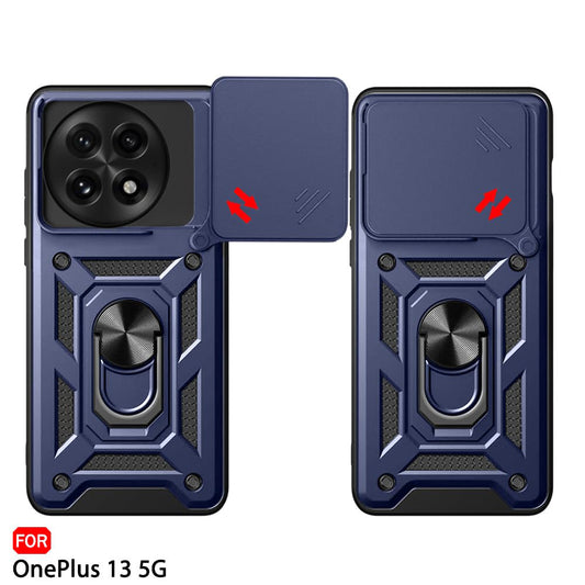 Cover til OnePlus 13, Techsuit, CamShield, Blå