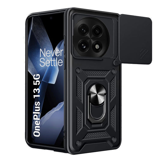 Cover til OnePlus 13, Techsuit, CamShield, Sort