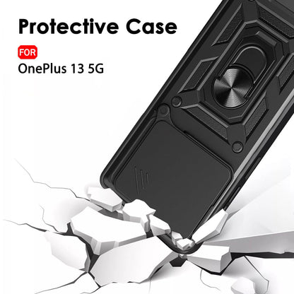 Cover til OnePlus 13, Techsuit, CamShield, Sort