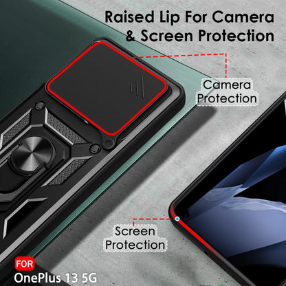 Cover til OnePlus 13, Techsuit, CamShield, Sort