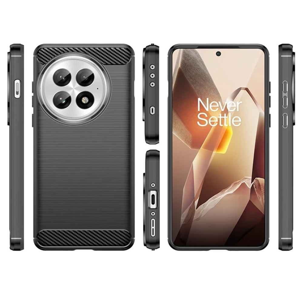 Cover til OnePlus 13, Techsuit, Carbon, Blå