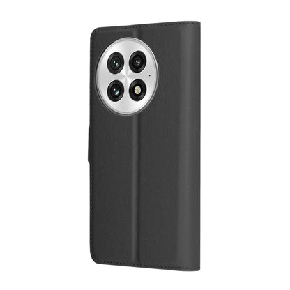 Cover til OnePlus 13, Techsuit, Leather Folio, Sort