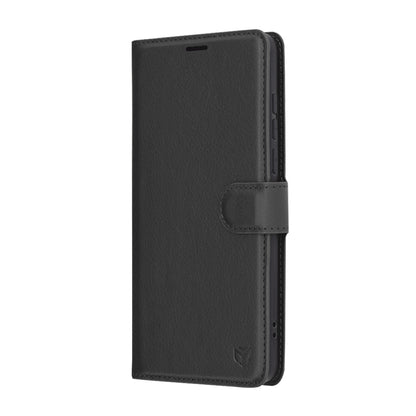 Cover til OnePlus 13, Techsuit, Leather Folio, Sort