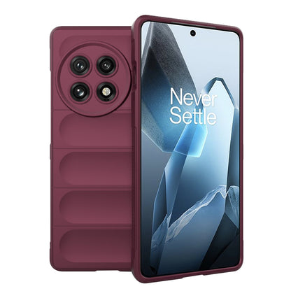 Cover til OnePlus 13, Techsuit, Magic Shield, Vinrød