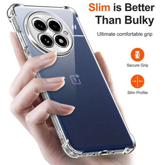 Cover til OnePlus 13, Techsuit, Stødabsorberende Klar, Transparent