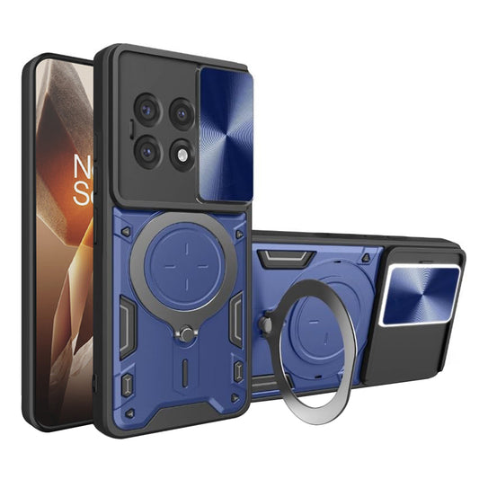 Cover til OnePlus 13R, Techsuit, CamGuard Pro, Blå