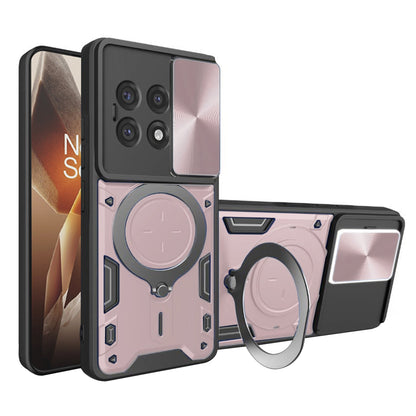 Cover til OnePlus 13R, Techsuit, CamGuard Pro, Lyserød Guld