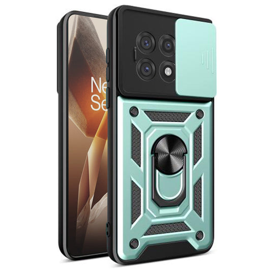 Cover til OnePlus 13R, Techsuit, CamShield, Grøn