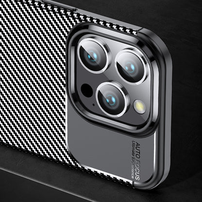 Cover til OnePlus 13R, Techsuit, CarbonFiber, Sort