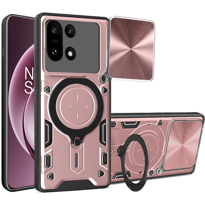 Etui til OnePlus 15, Techsuit, CamGuard Pro, Gylden Rosa