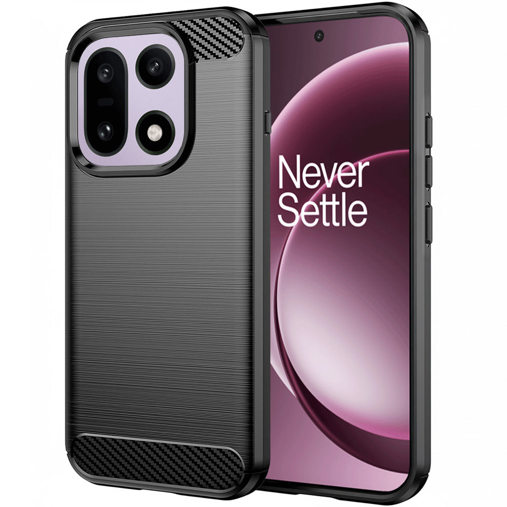Cover til OnePlus 15, Techsuit, Carbon, Sort
