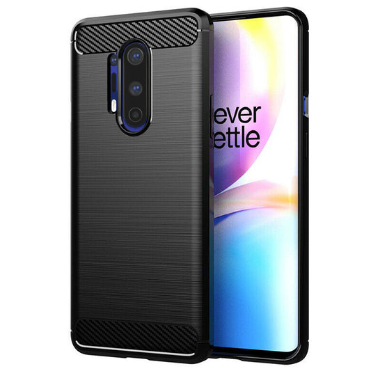 Cover til OnePlus 8 Pro, Techsuit, Carbon, Sort