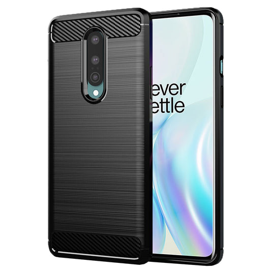Cover til OnePlus 8, Techsuit, Carbon, Sort