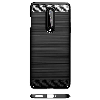 Case for OnePlus 8, Techsuit, Carbon, Black