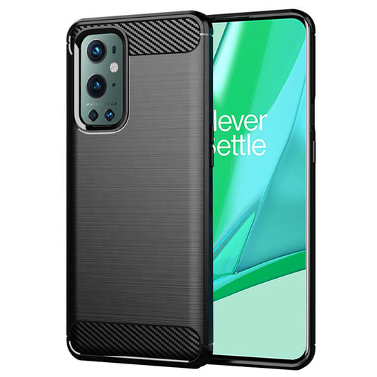 Cover til OnePlus 9 Pro, Techsuit, Carbon, Sort