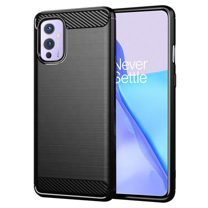 Cover til OnePlus 9, Techsuit, Carbon, Sort