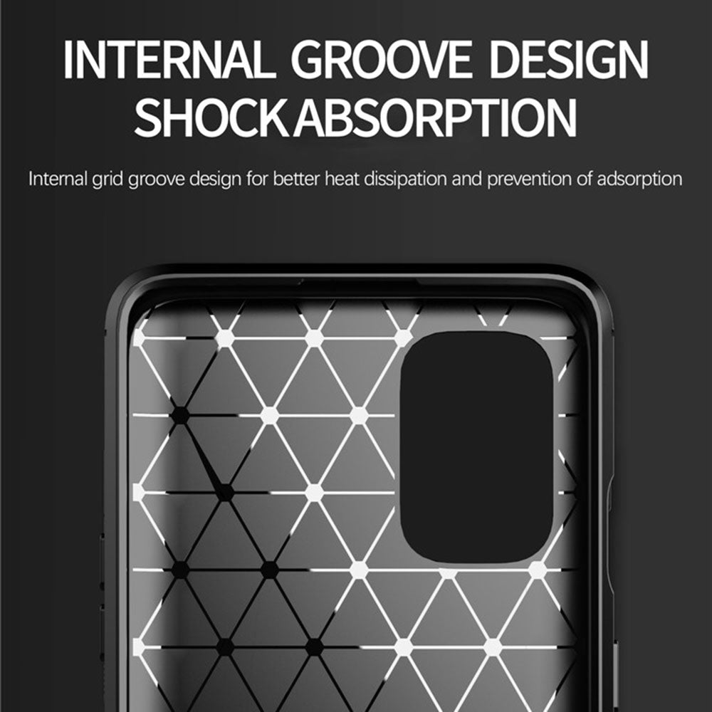 Cover til OnePlus 9, Techsuit, Carbon, Sort
