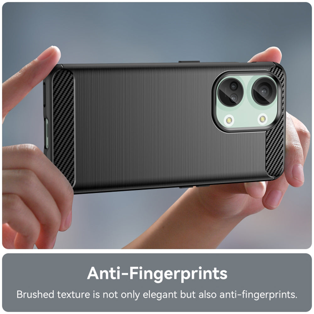 Cover til OnePlus Nord 3, Techsuit, Carbon, Sort
