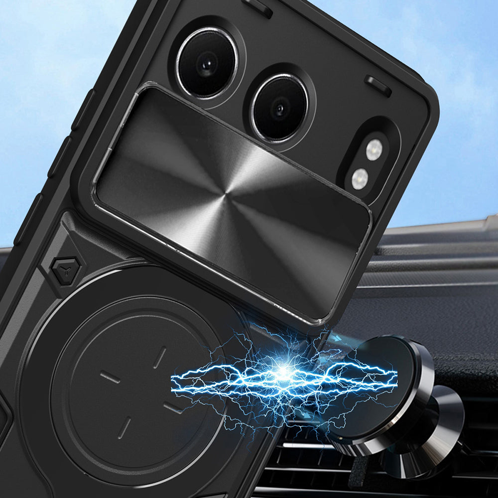 Cover til OnePlus Nord 4, Techsuit, CamGuard Pro, Sort