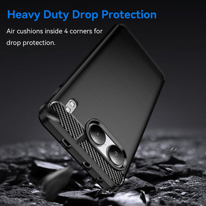Cover til OnePlus Nord 4, Techsuit, Carbon, Sort