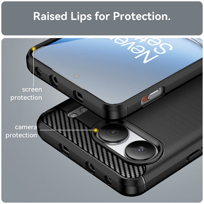 Cover til OnePlus Nord 4, Techsuit, Carbon, Sort