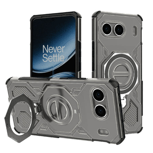 Cover til OnePlus Nord 4, Techsuit, Carbon Shield Pro, Røgfarvet