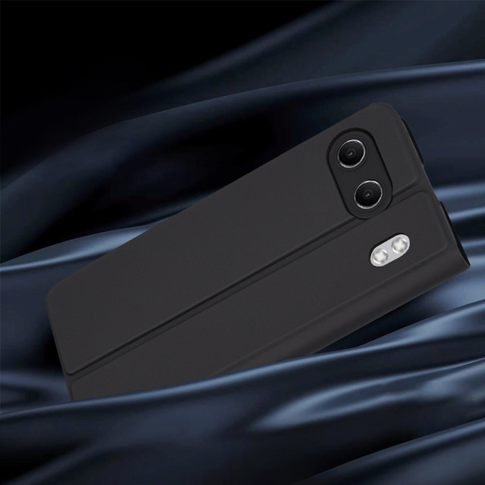 Etui til OnePlus Nord 4, Techsuit, Magskin Book, Sort