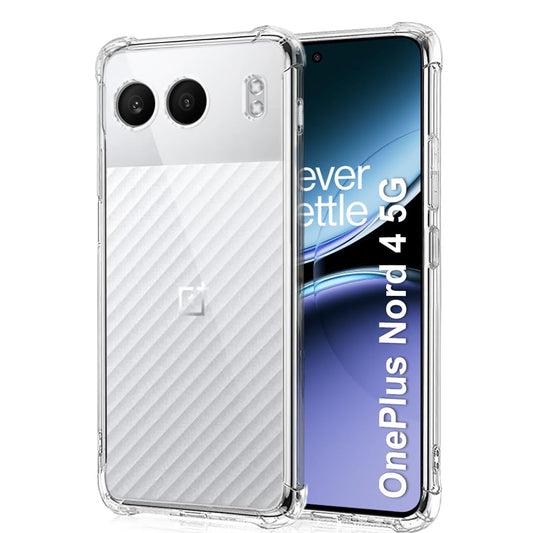 Cover til OnePlus Nord 4, Techsuit, Stødabsorberende Klar, Transparent