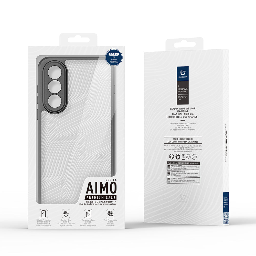 Cover til OnePlus Nord 5, DUX DUCIS, Aimo, Sort
