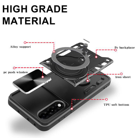 Cover til OnePlus Nord 5, Techsuit, CamGuard Pro, Sort