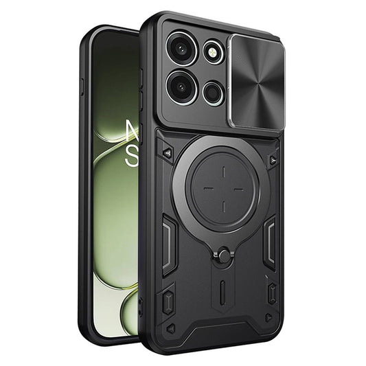 Cover til OnePlus Nord 6, Techsuit, CamGuard Pro, Sort
