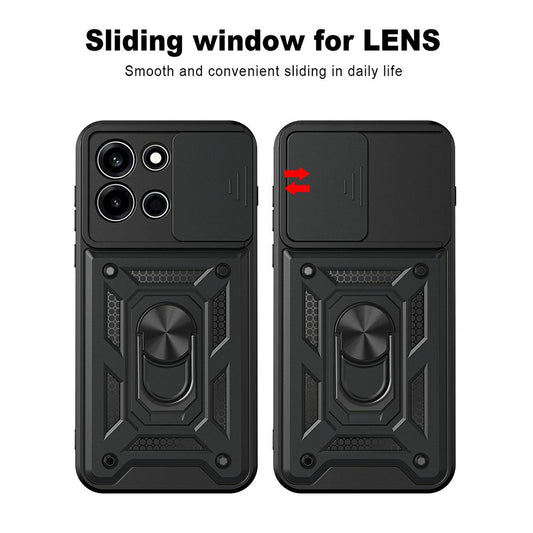 Cover til OnePlus Nord 6, Techsuit, CamShield, Blå
