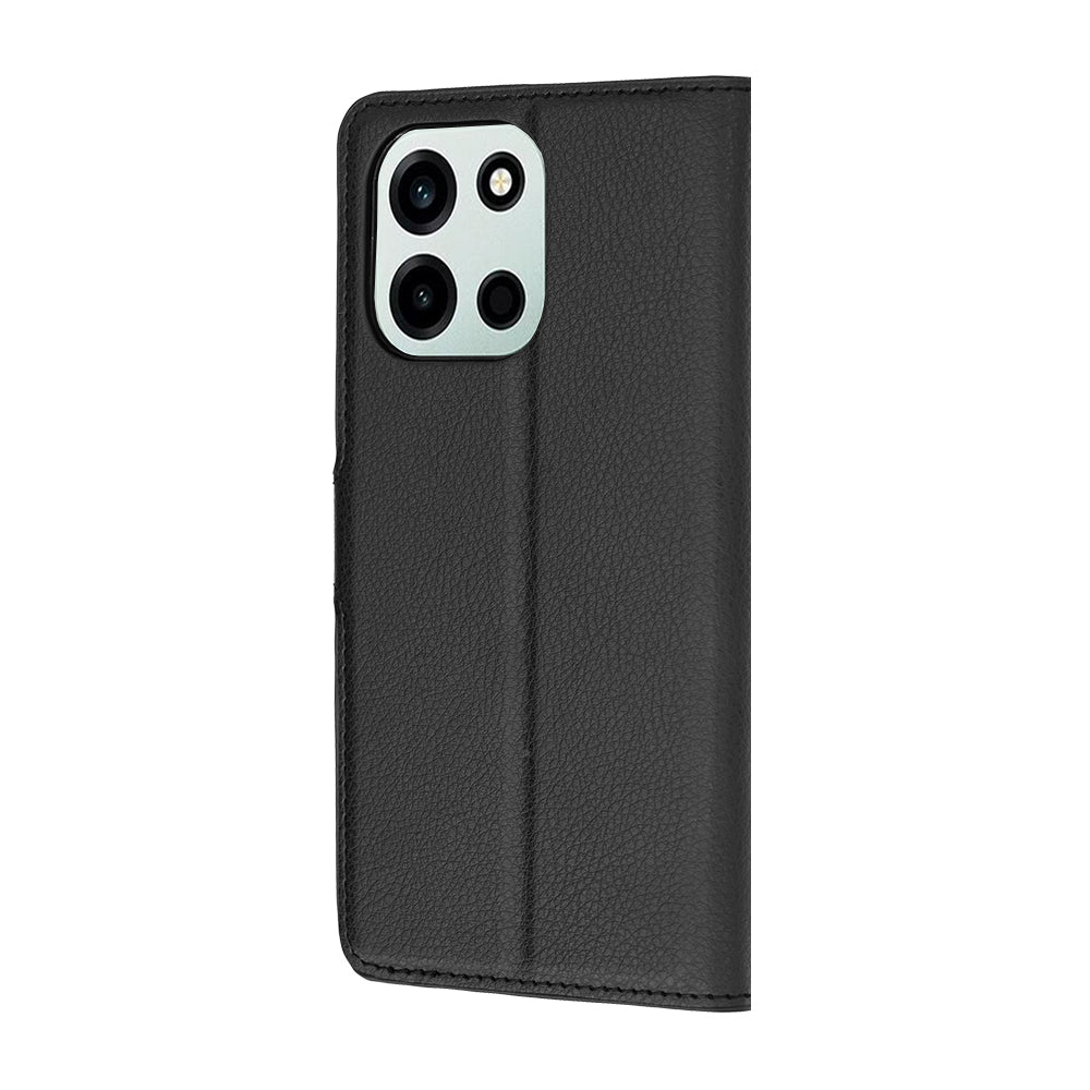 Cover til OnePlus Nord 6, Techsuit, Leather Folio, Sort
