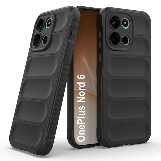Cover til OnePlus Nord 6, Techsuit, Magic Shield, Sort